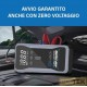 AVVIATORE EMERGENZA BOOST02 8000mAh + COMPRESSORE