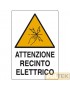 CARTELLO ALL. "RECINTO ELETTRICO" cm 20x30