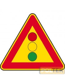 SEGNALE METALLICO TRIANG. SEMAFORO cm 90