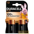 DURACELL BATTERIA PLUS 100 1/2 TORCIA C 1,5V
