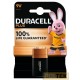 DURACELL BATTERIA PLUS 100 TRANSISTOR 9V