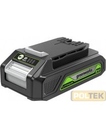 GREENWORKS DVT 24V BATTERIA 2Ah G24B2
