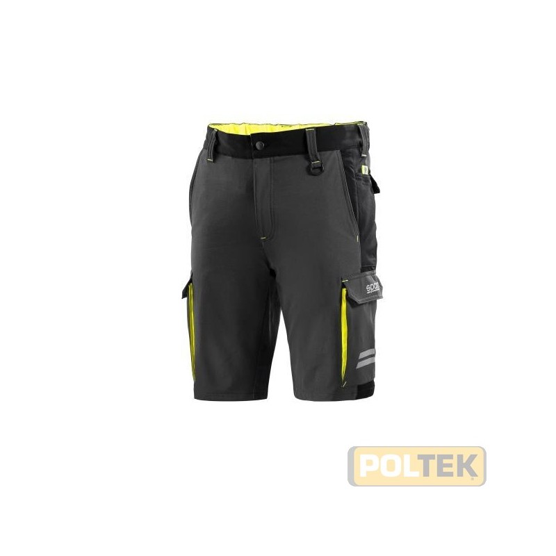 BERMUDA SPARCO TECH GRIGIO/GIALLO tg. XXL