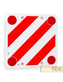 CARTELLO POLIONDA "CARICHI SPORGENTI " cm 50x50