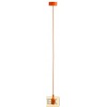 PENDANT MODERNO IN SILICONE E27 ARANCIO