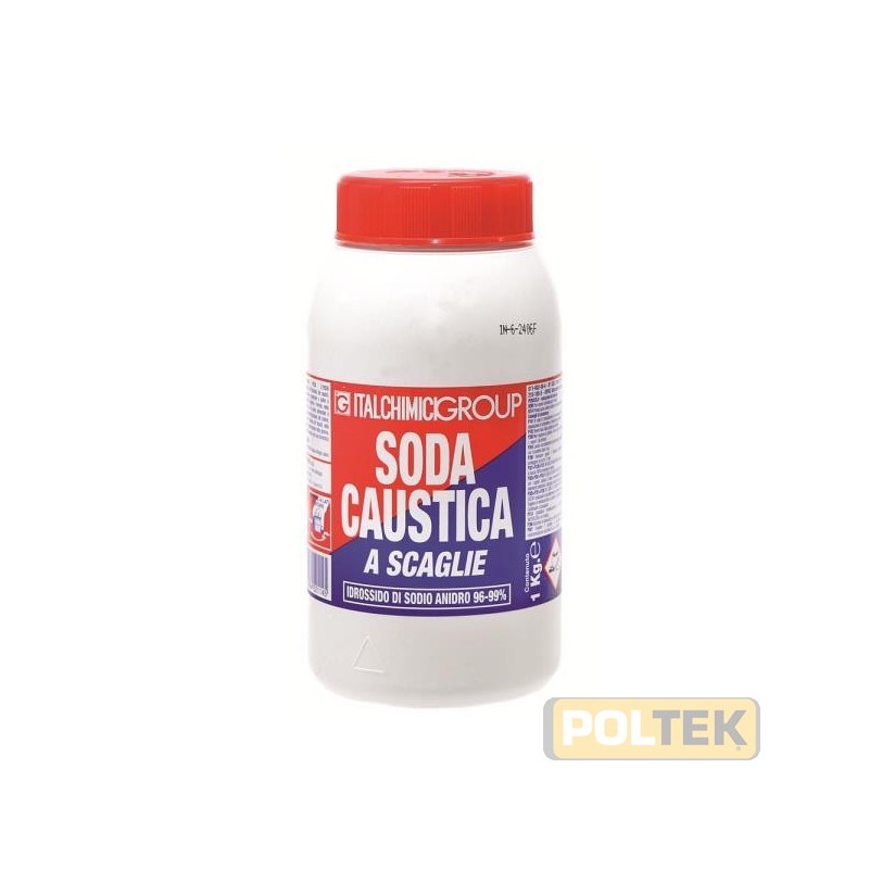 E' un solido granulare facilmente solubile ad azione fortemente basica. Mostra una spiccata reattività nei confronti della magg