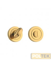 COPPIA NOTTOLINO WC CON ROSETTA d.50 PESANTE OTTONE