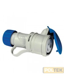 PRESA FME INDUS. 2P+T 230V 32A-6h IP44 CABLAGGIO RAPIDO