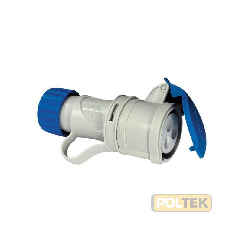 PRESA FME INDUS. 2P+T 230V 32A-6h IP44 CABLAGGIO RAPIDO