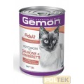 GEMON GATTO LATTINA gr 415 BOCCONCINI SALMONE GAMBERETTI
