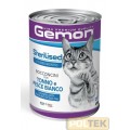 GEMON GATTO LATTINA gr 415 BOCCONCINI TONNO PESCE BIANCO