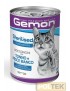 GEMON GATTO LATTINA gr 415 BOCCONCINI TONNO PESCE BIANCO