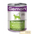 GEMON GATTO LATTINA gr 415 BOCCONCINI CON CONIGLIO