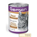 GEMON GATTO LATTINA gr 415 BOCCONCINI CON POLLO E TACCHINO