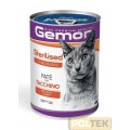 GEMON GATTO LATTINA gr 400 PATE' STERILIZZATO CON TACCHINO