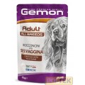 GEMON CANE BUSTA BOCCONCINI gr 100 ADULT SELVAGGINA