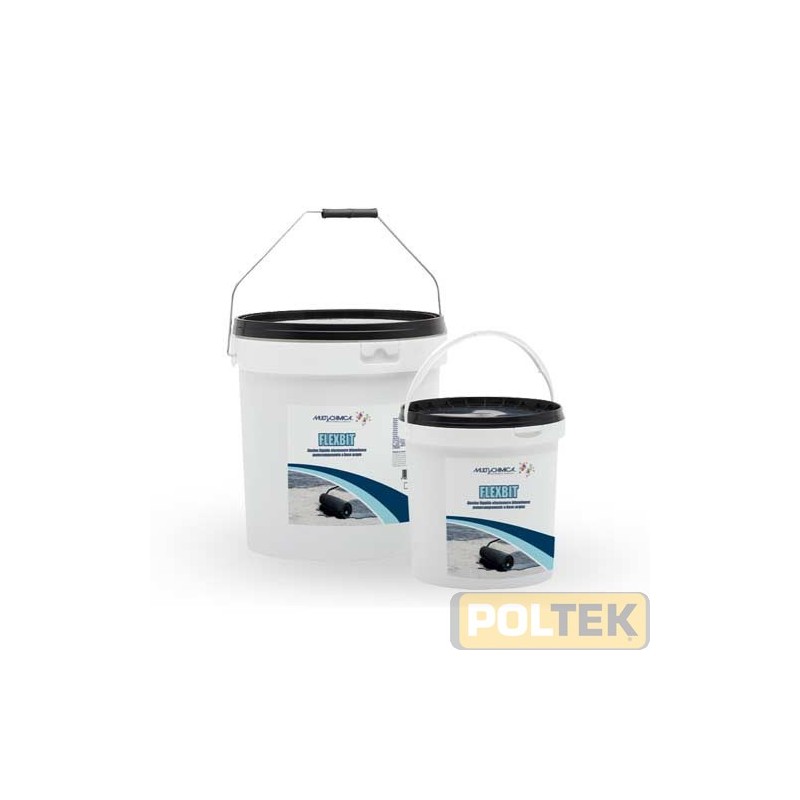 FLEXBIT è un impermeabilizzante Universale per applicazioni sia in verticale che in orizzontale per molteplici superfici: membr