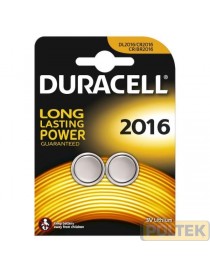 DURACELL BATTERIA BUTTON LITHIUM 2016 3V