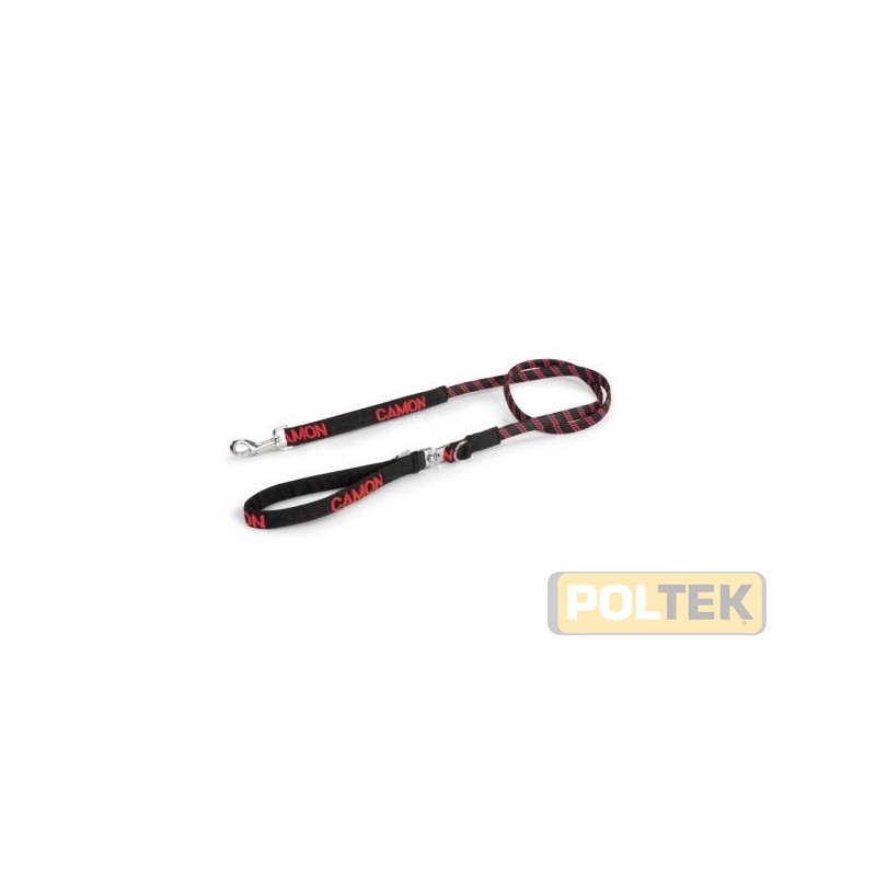 CAMON GUINZAGLIO ADDESTRAMENTO ELASTICO ROSSO 20x1500