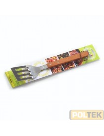 OMPAGRILL PALETTA ACCIAIO INOX MANICO LEGNO cm 39