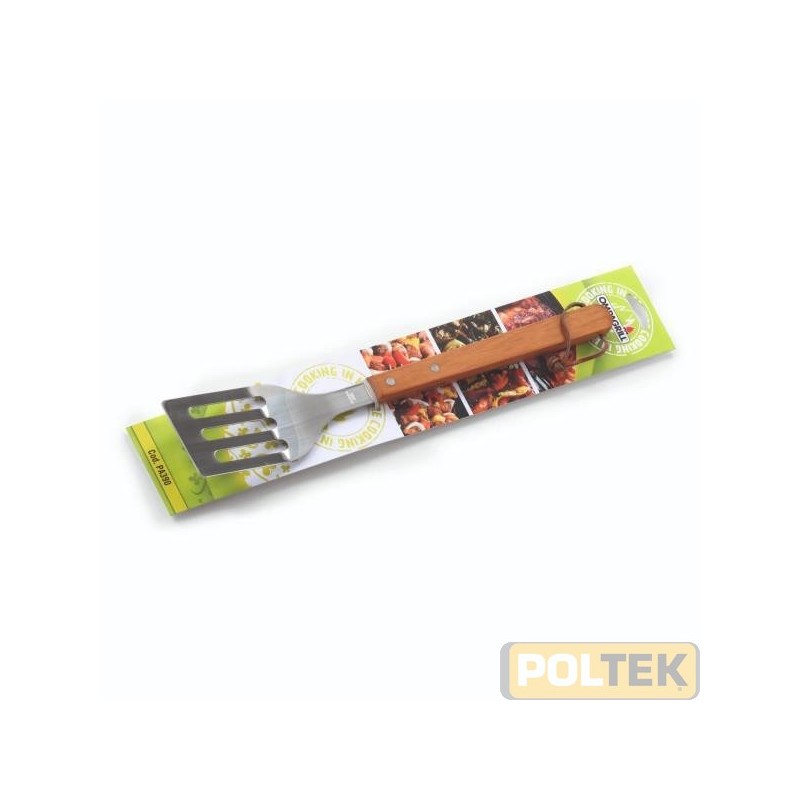 OMPAGRILL PALETTA ACCIAIO INOX MANICO LEGNO cm 39