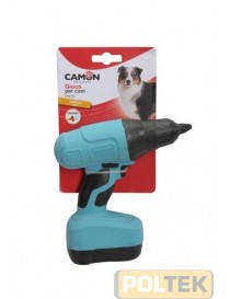 CAMON GIOCO CANE LATEX CON SQUEAKER TRAPANO 20cm
