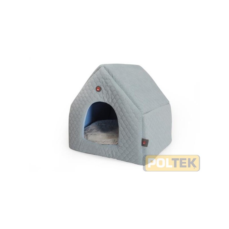 CAMON CASSETTA INDOOR CON CUSCINO REMOVIBILE AZZURRO