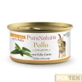 PURA NATURA GATTO STERILIZZATO POLLO ERBAGATTA gr 85