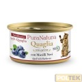 PURA NATURA GATTO STERILIZZATO QUAGLIA MIRTILLO gr 85
