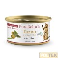 PURA NATURA GATTO STERILIZZATO TONNO OLIVE gr 85