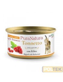 PURA NATURA GATTO ADULT TONNO RIBES gr 85