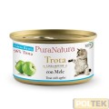 PURA NATURA GATTO KITTEN TROTA MELA gr 85