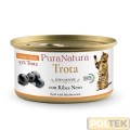 PURA NATURA GATTO ADULT TROTA RIBES gr 85