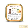 PURA NATURA CANE VASCHETTA ADULT ANATRA PERE gr 150