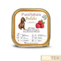 PURA NATURA CANE VASCHETTA ADULT BUFALO LAMPONI gr 150