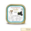 PURA NATURA CANE VASCHETTA PUPPY VITELLO E MORE gr 150