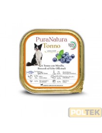 PURA NATURA CANE VASCHETTA ADULT TONNO MIRTILLI gr 150