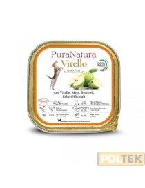 PURA NATURA CANE VASCHETTA ADULT POLLO MELE gr 150