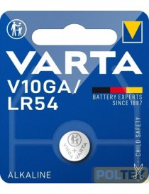 VARTA BATTERIA BUTTON OSS. ARGENTO V10GA LR54