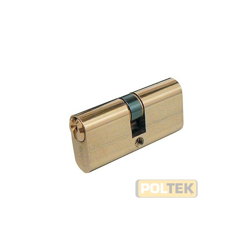 CILINDRO ISEO F5 OVALE OTTONE mm 60 (30+30)