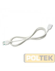 PROLUNGA FME mm 3x0,75 2P+T 10A BIANCA ml 3
