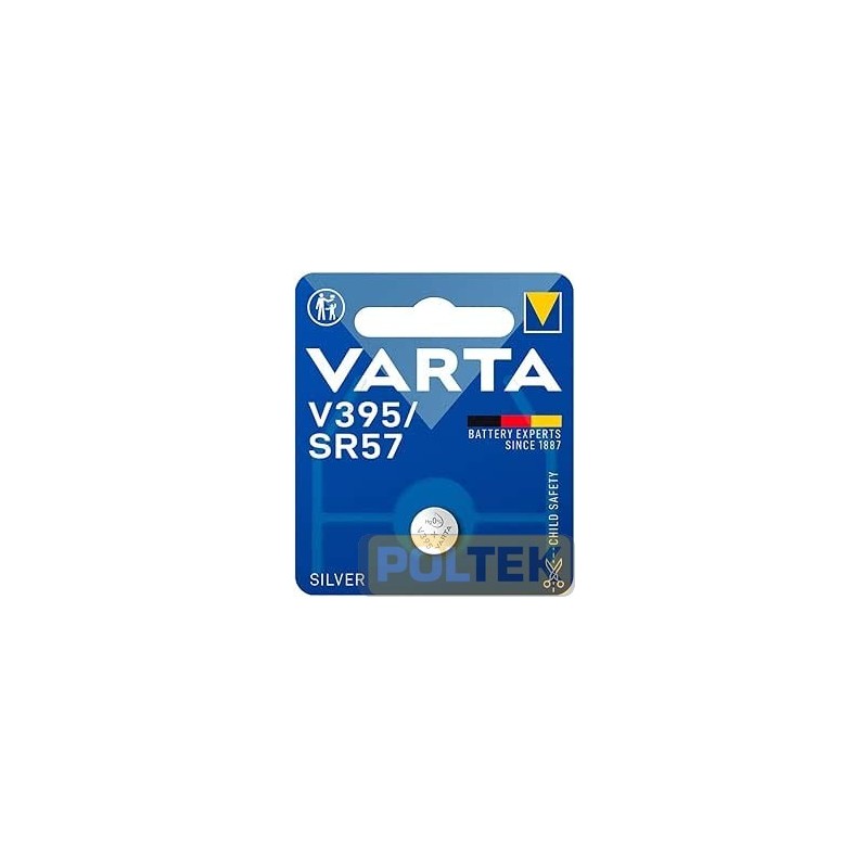 VARTA BATTERIA BUTTON OSS. ARGENTO V395