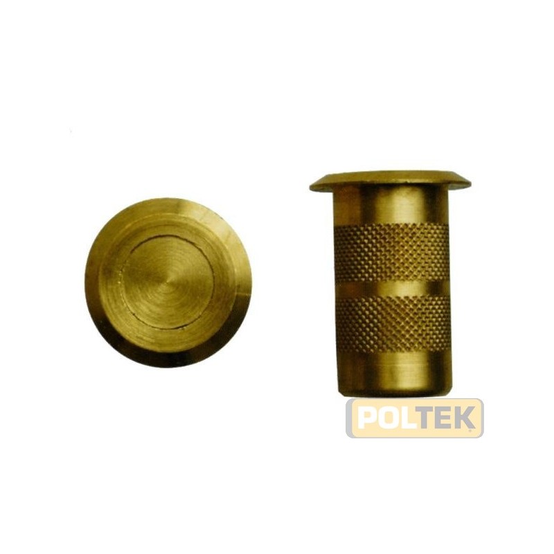 Pozzetto in ottone con molla per applicazioni a pavimento per catenacci