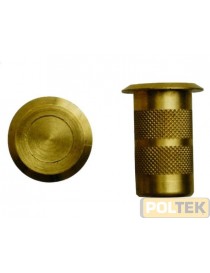 POZZETTO IN OTTONE CON MOLLA mm 8