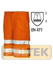 BERMUDA ISSA ALTA VISIBILITA' ARANCIO EN471 tg. S