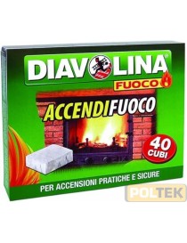 DIAVOLINA ACCENDIFUOCO 40 CUBI