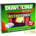 DIAVOLINA ACCENDIFUOCO 40 CUBI