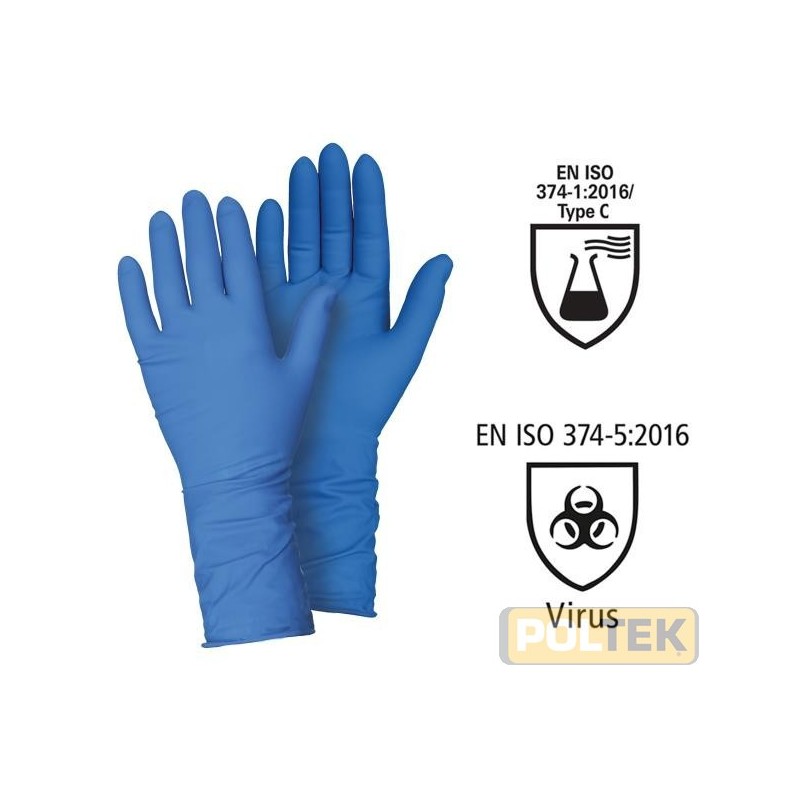 GUANTO ISSA LATTICE ALTA RESISTENZA AQL1,5 cm 30 tg. S