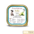 PURA NATURA CANE VASCHETTA PUPPY POLLO MELE gr 150
