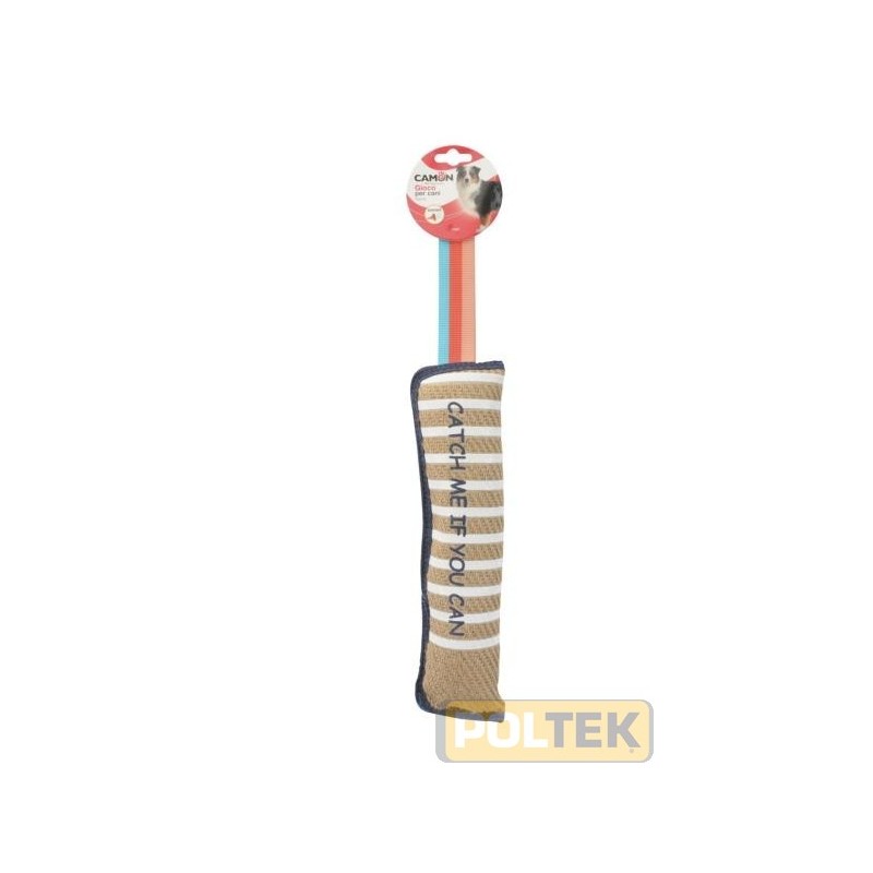 Utile e molto resistente, questo riportino in sisal è dotato di maniglia e rappresenta un valido supporto nell'addestramento de